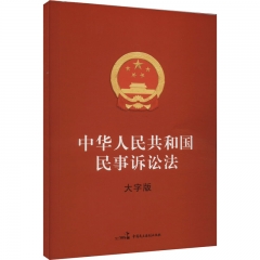 中华人民共和国民事诉讼法(大字版)